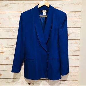 Royal blue blazer